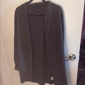 GAP Dark Green Open Front Cardigan